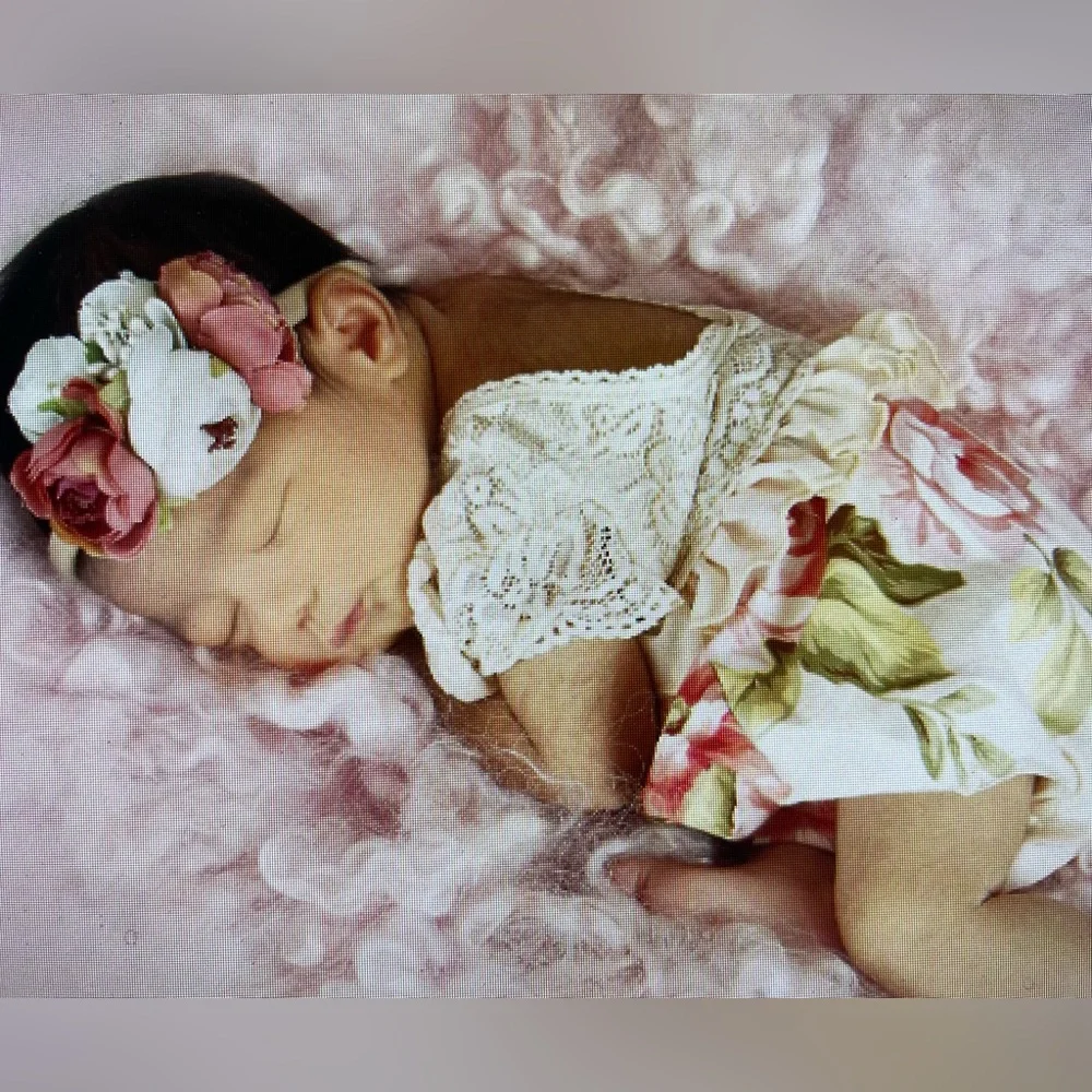 6-9mo lace romper or onesie infant - Picture 2 of 6